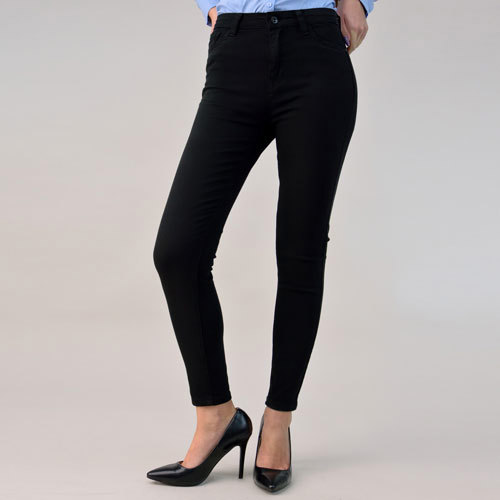Παντελόνι skinny Μαύρο 925