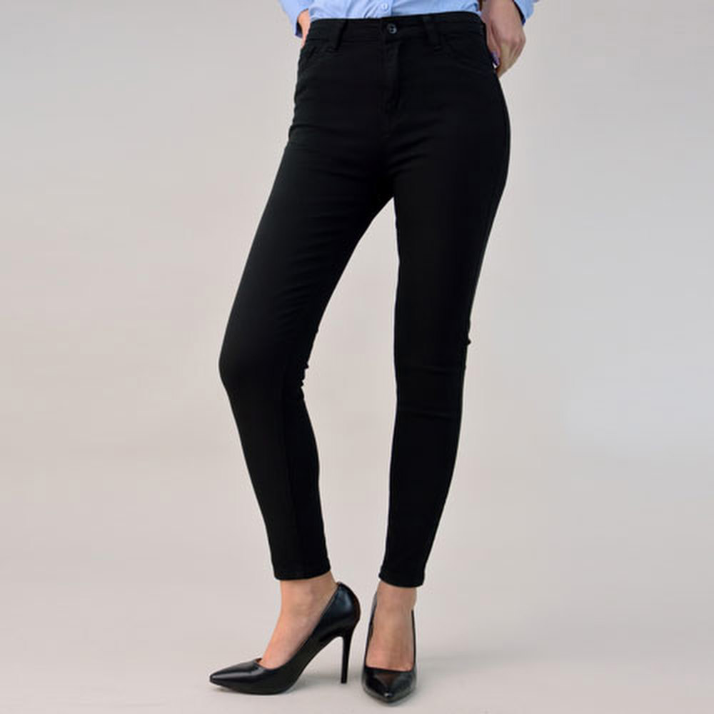 Παντελόνι skinny Μαύρο 925
