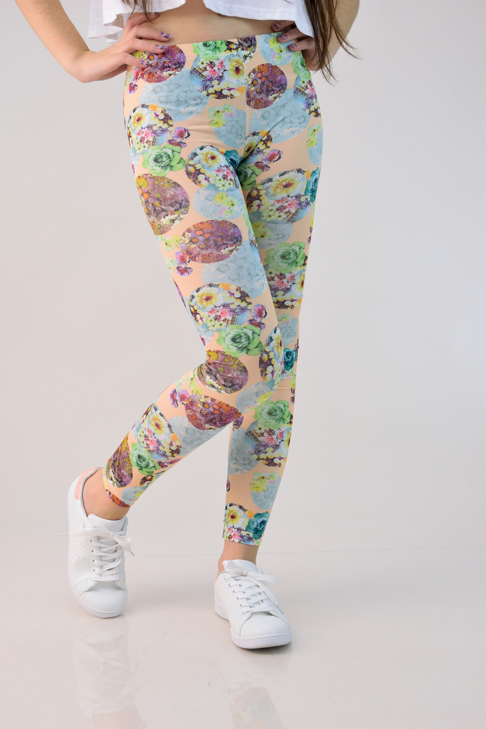 Κολάν εμπριμέ Μπεζ 653 φωτογραφία