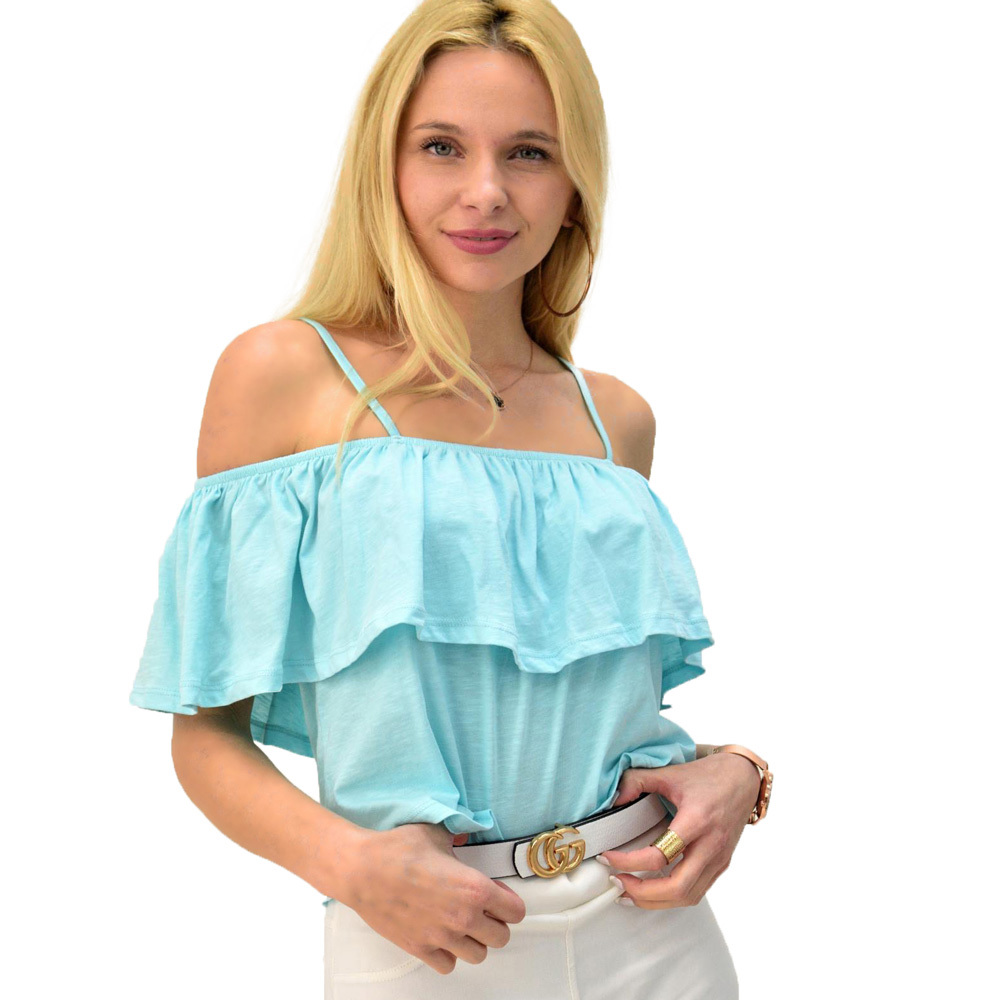 Τοπάκι με βολάν Άκουα 5440