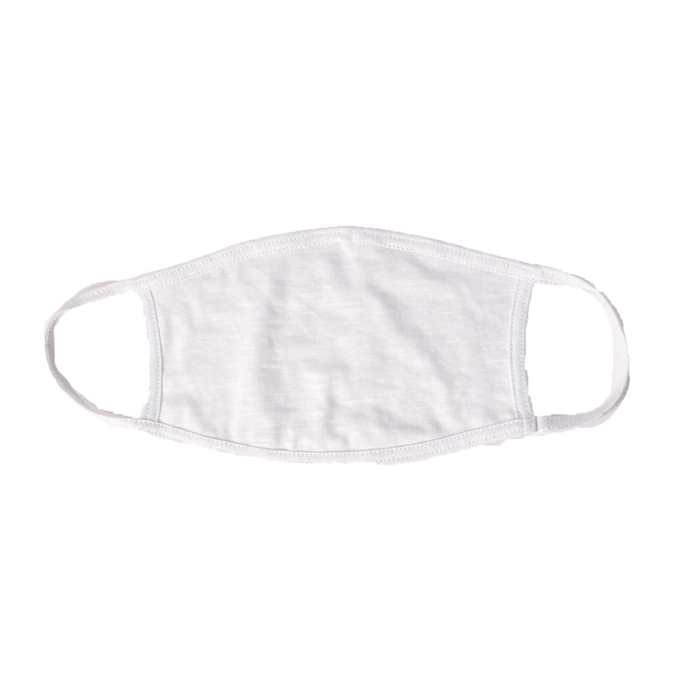 Μάσκα προστασίας υφασμάτινη 100% βαμβάκι πολλαπλών χρήσεων Λευκό 6166