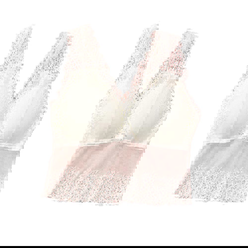 Γυναικείο Bralette με χοντρή τιράντα Λευκό 8373