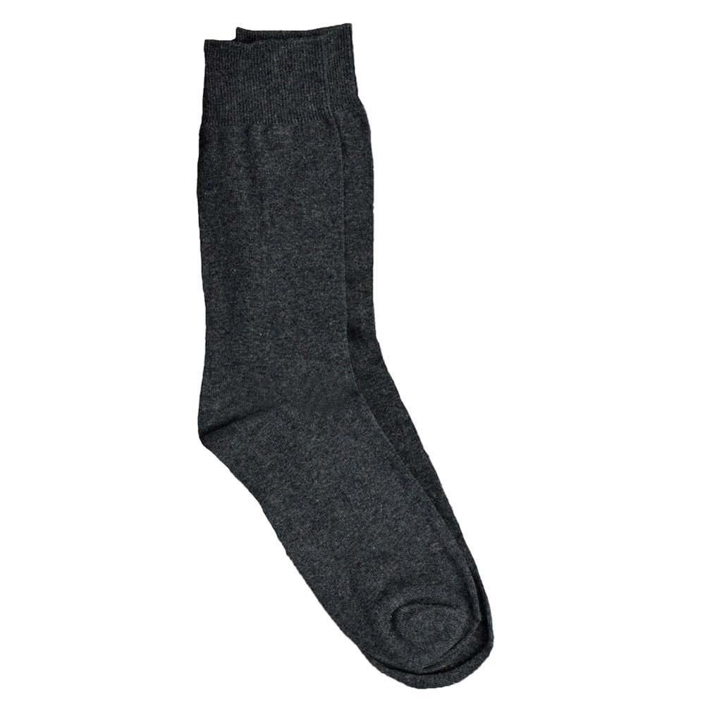 Ανδρικές κάλτσες μονόχρωμες Ανθρακί 8108