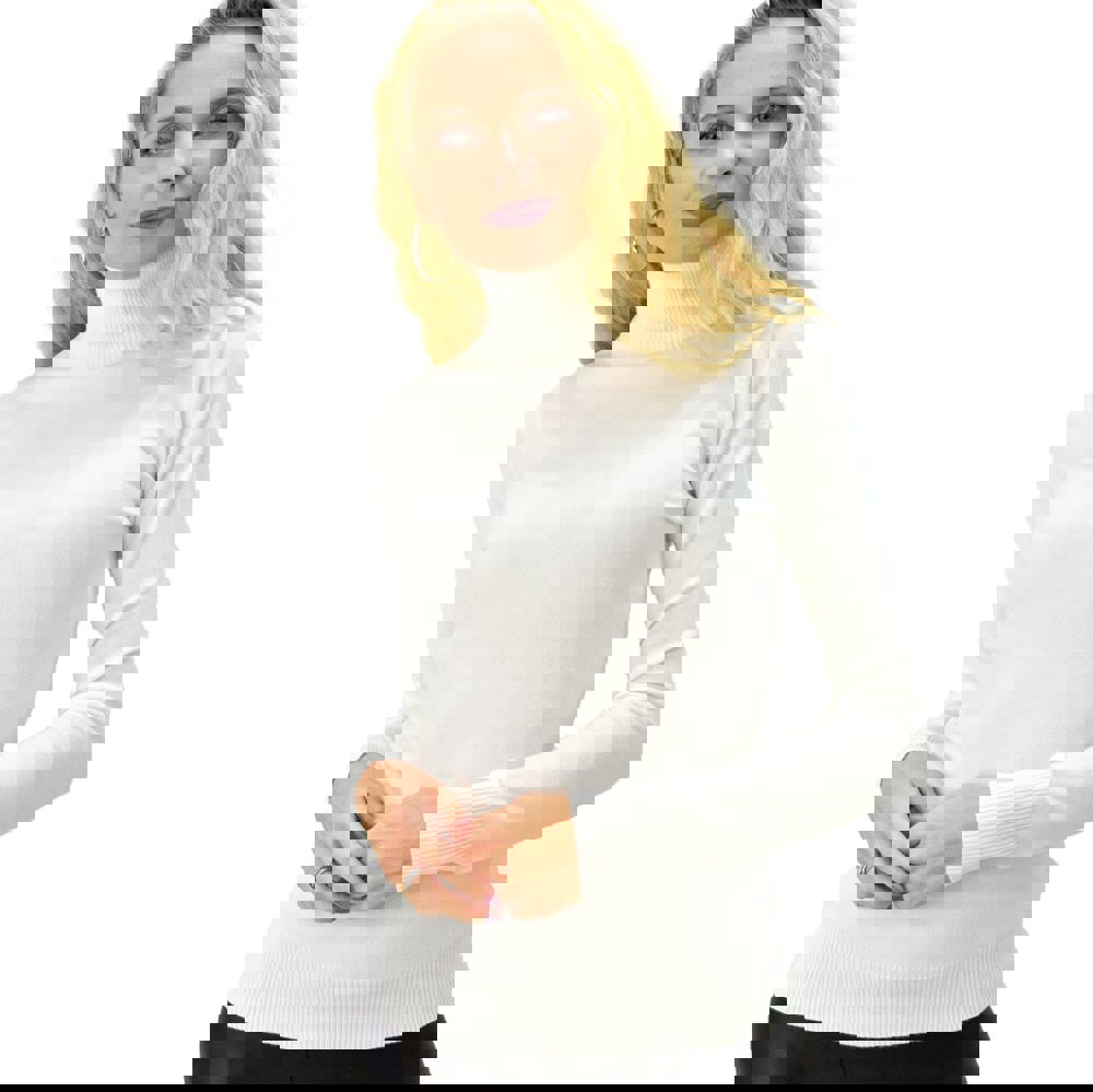 Γυναικεία εφαρμοστή μπλούζα ζιβάγκο Εκρού 9314