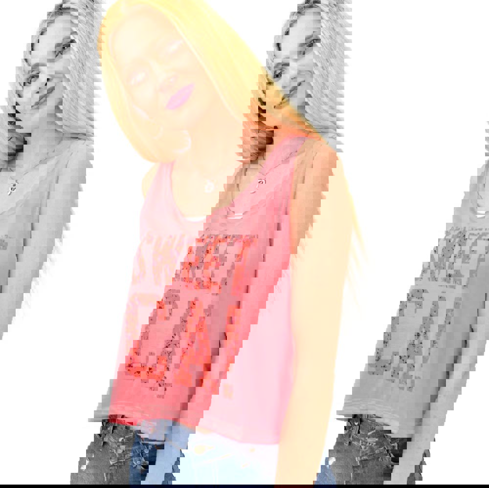 Γυναικεία μπλούζα "sweet CA!" Ροζ 12139