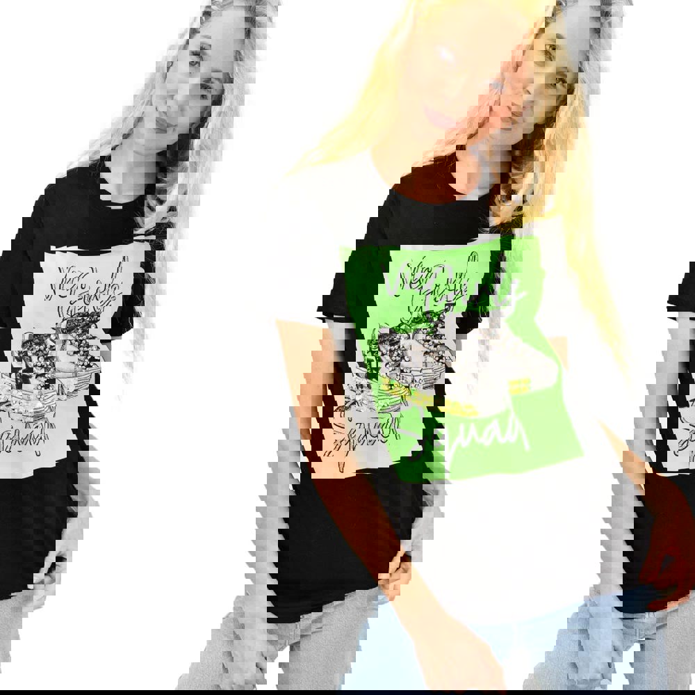 Γυναικείο T-shirt με στάμπα Μαύρο 13914