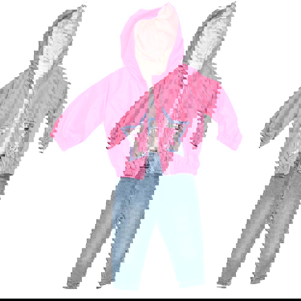 Βρεφικό σετ με αντιανεμίκο μπουφάν Ροζ 14483