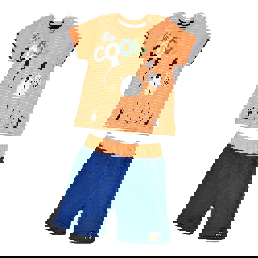 Βρεφικό σετ "Bee cool" Πορτοκαλί 14464