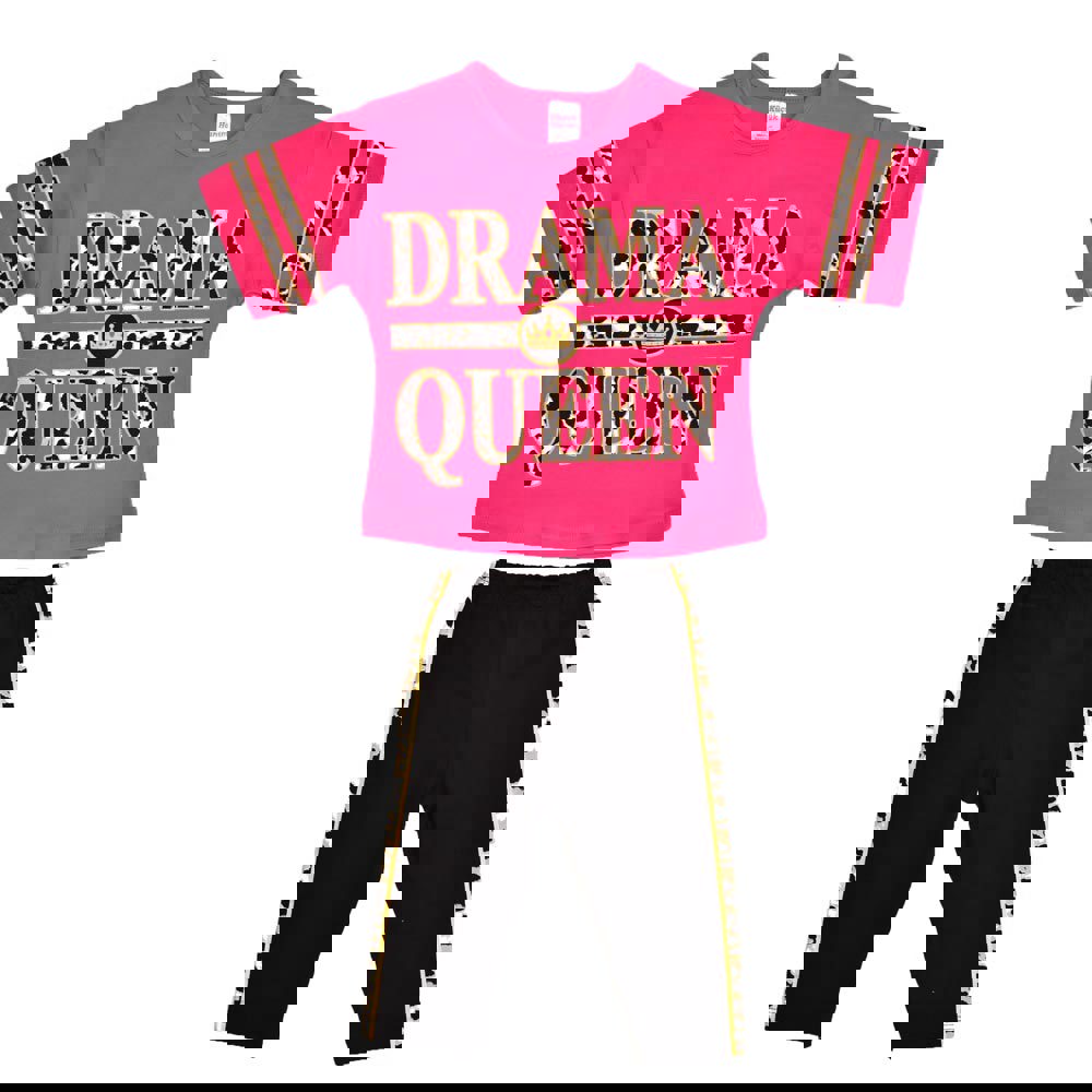 Potre OR Παιδικό σετ με κολάν DRAMA QUEEN Φούξια 15657