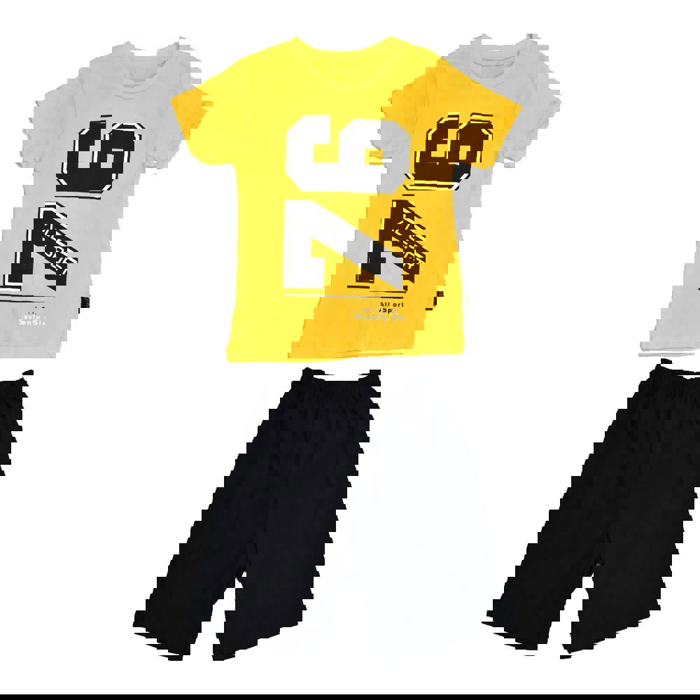 Potre OR Παιδικό σετ με σχέδιο 76 Κίτρινο 16428