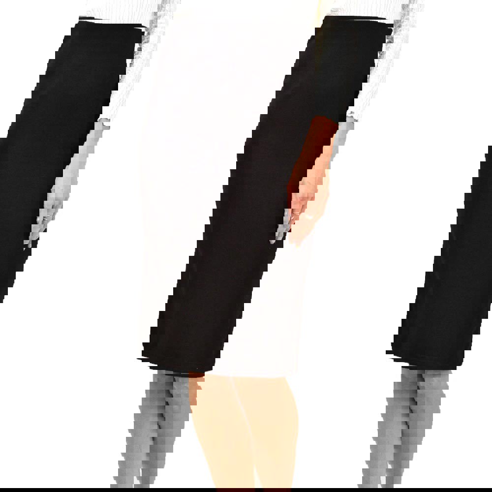 Γυναικεία φούστα μονόχρωμη Μαύρο 13219