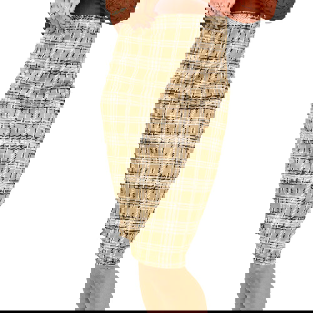 Γυναικεία φούστα καρό Μπεζ 13194