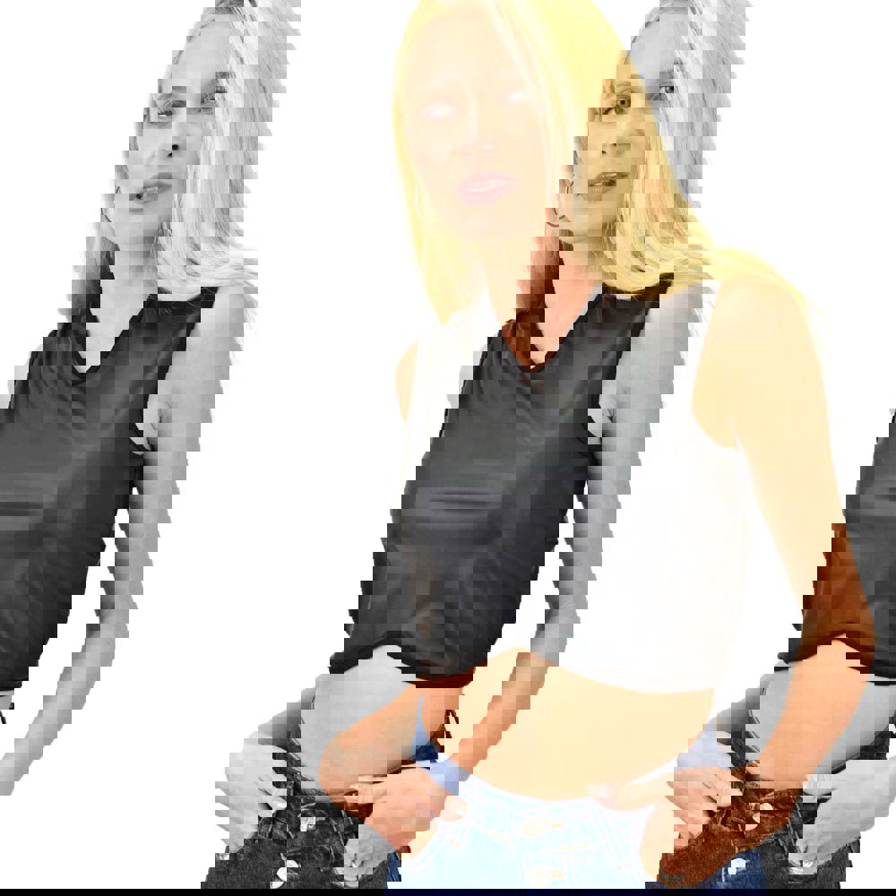 Δερμάτινο τοπάκι Μαύρο 1117