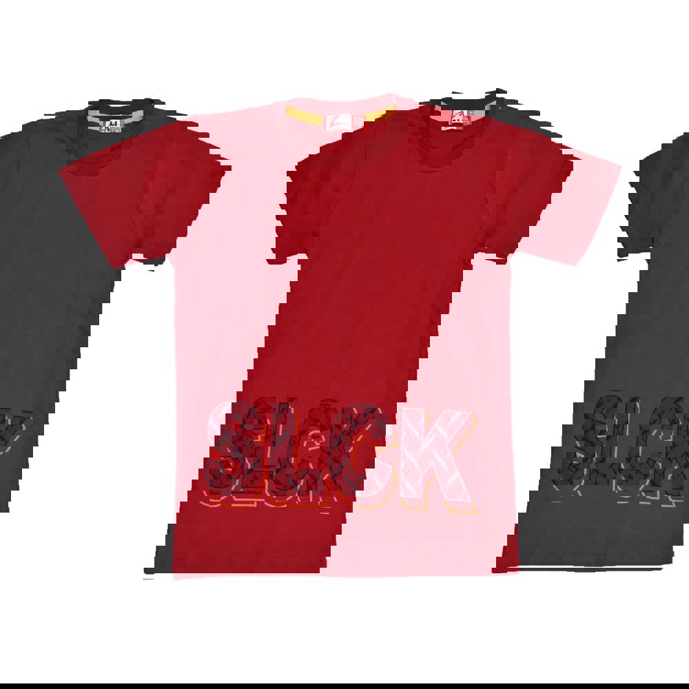 Παιδική μπλούζα με τύπωμα στην πλάτη Κόκκινο 15821