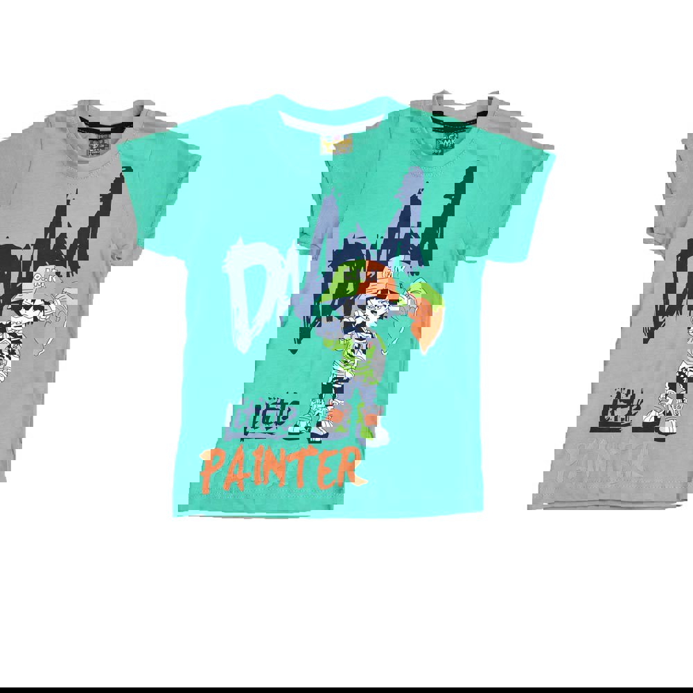 Παιδική μπλούζα με τύπωμα little painter Βεραμάν 16049