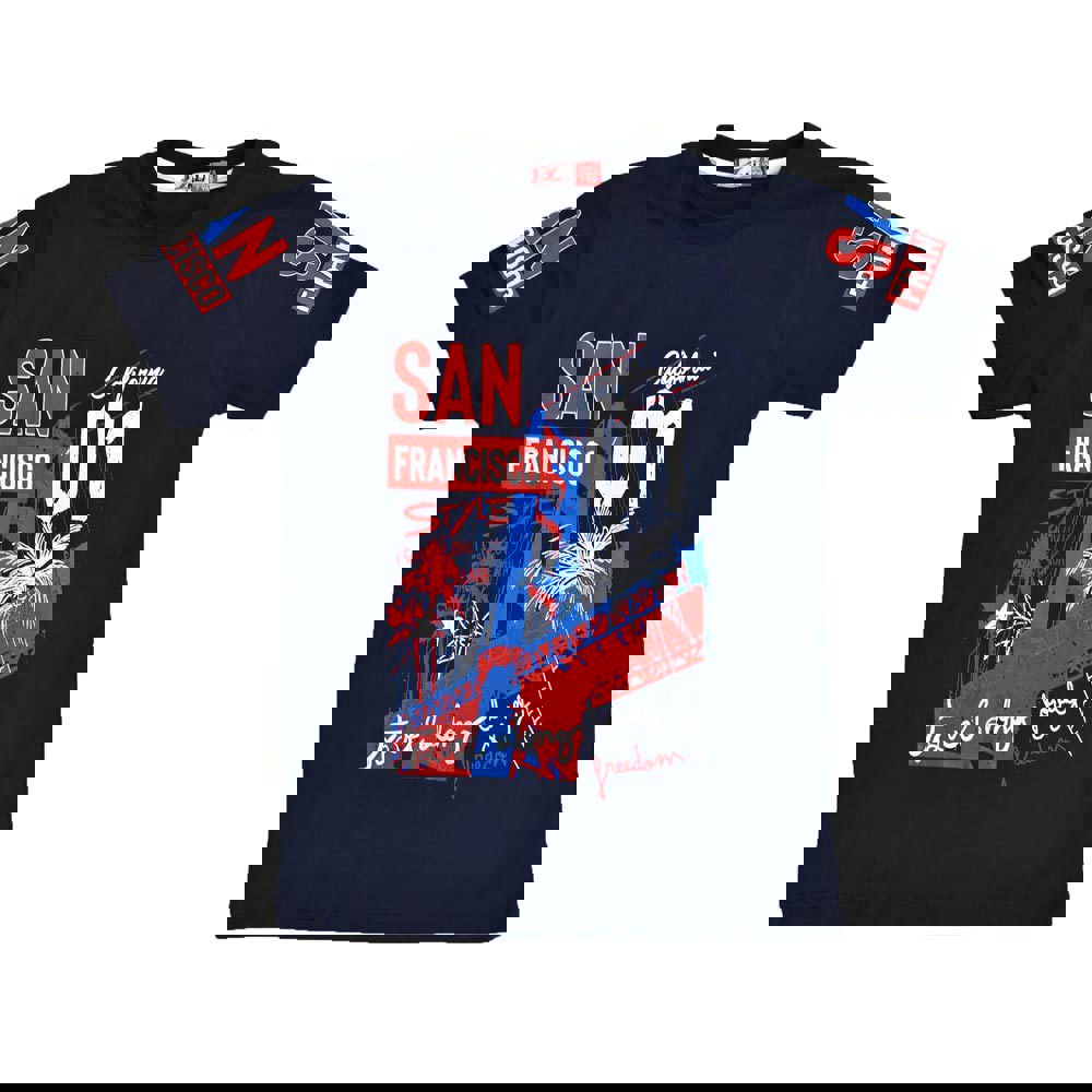 Παιδική μπλούζα SAN FRANCISCO Μπλε Σκούρο 16015