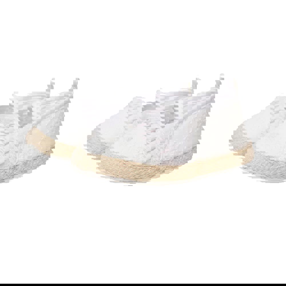 Βρεφικές μπαλαρίνες με λάστιχο Λευκό 16091