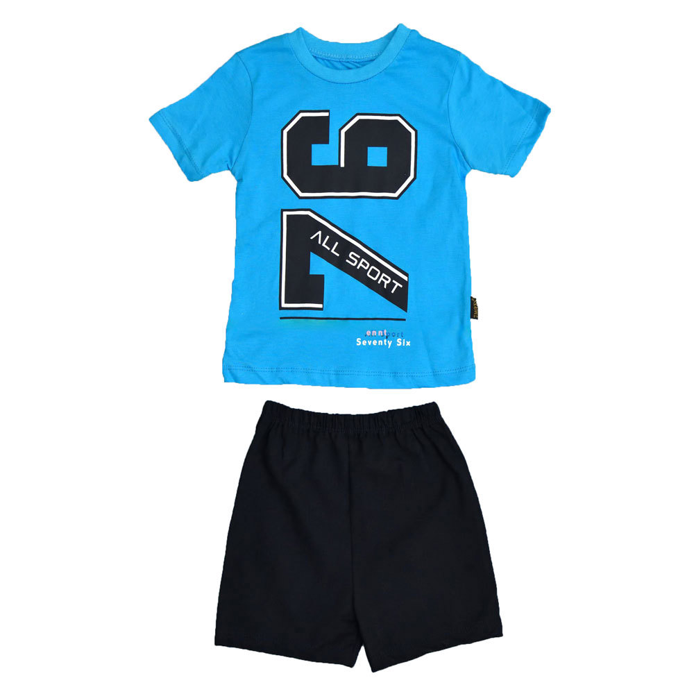 Παιδικό σετ με σχέδιο 76 Μπλε 16430