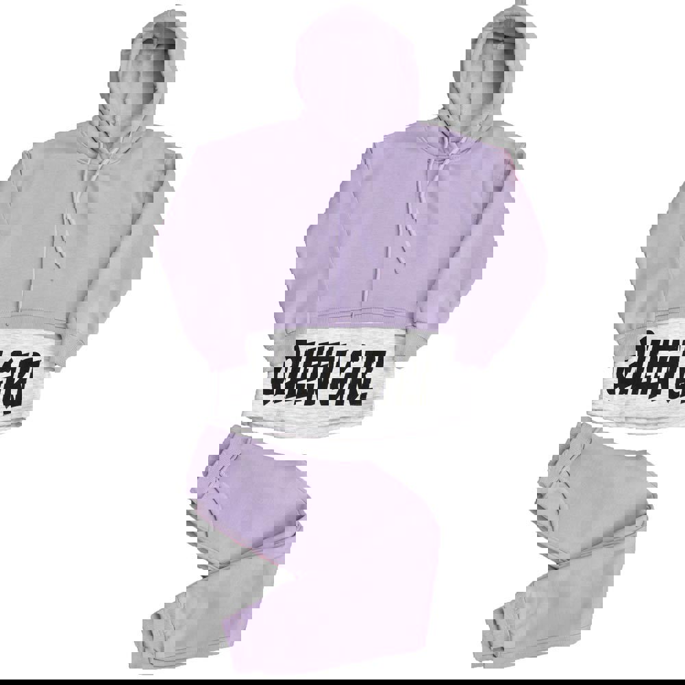 Παιδικό σετ με σχέδιο QUEEN GIRL Λιλά 17062