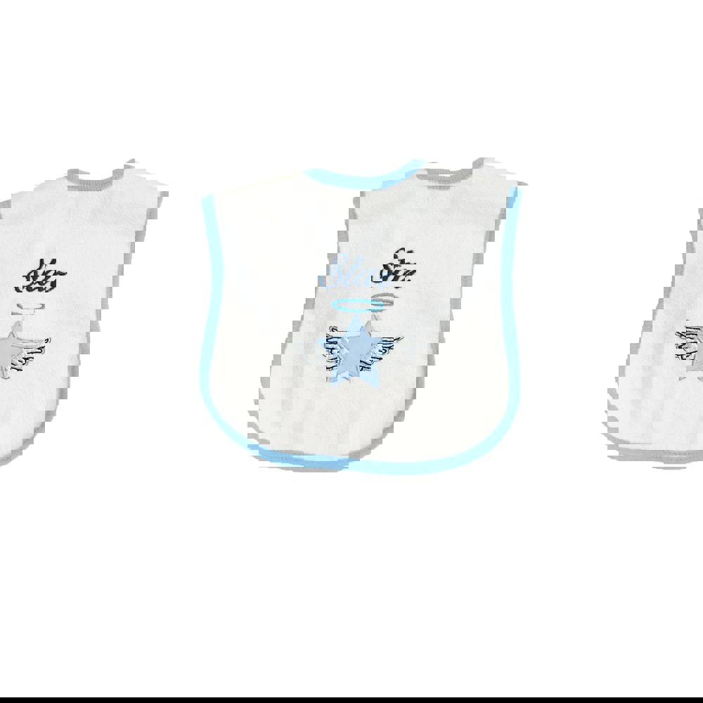 Βρεφική σαλιάρα με σχέδιο STAR Μπλε 16519