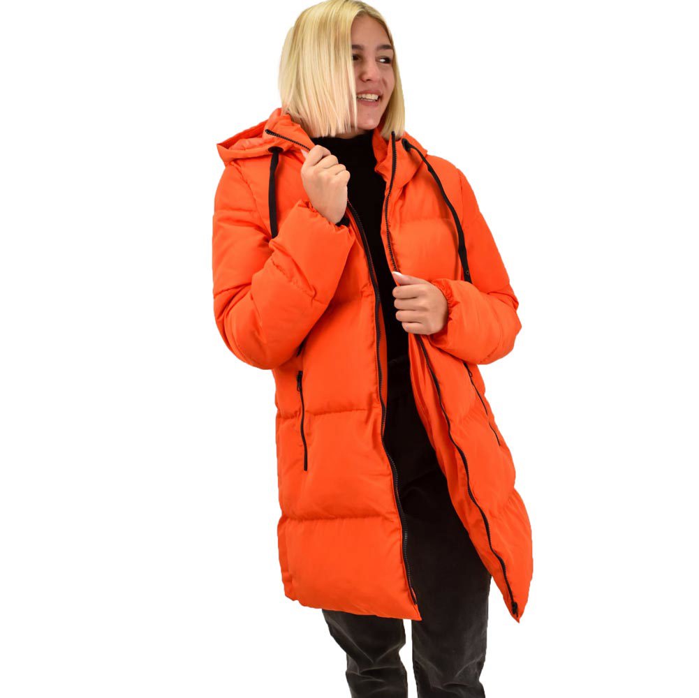 Puffer μπουφάν καπιτονέ Πορτοκαλί 17646