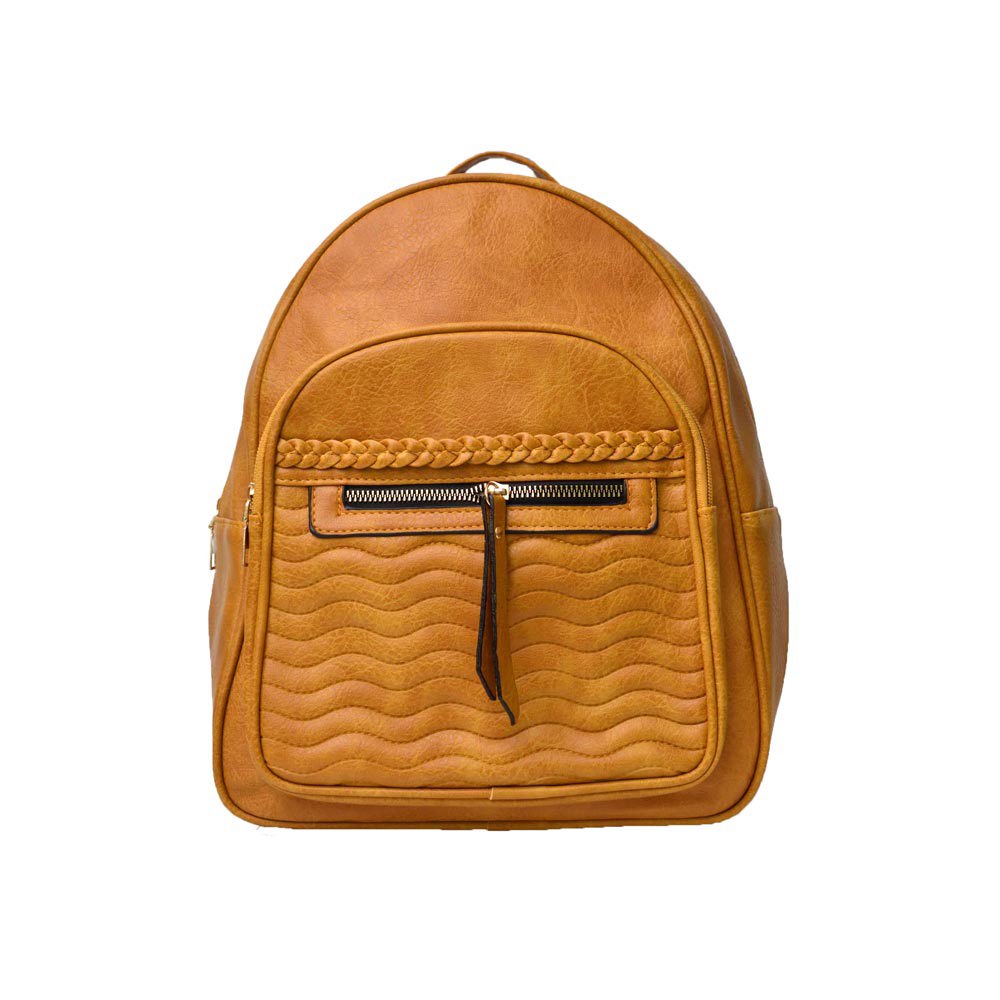 Γυναικεία τσάντα backpack με σχέδιο πλεξουδάκι Ταμπά 19881