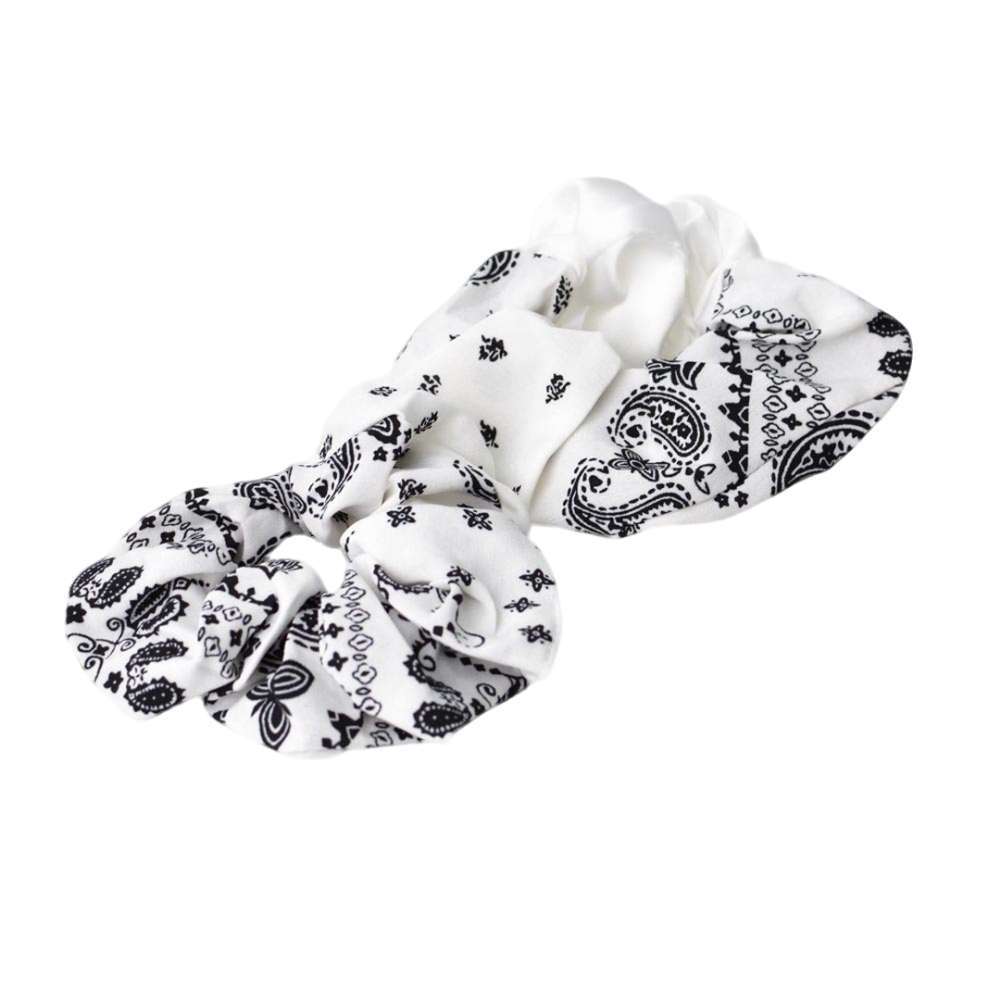 Αξεσουάρ μαλλιών Scrunchies 2 τμχ Λευκό 23252