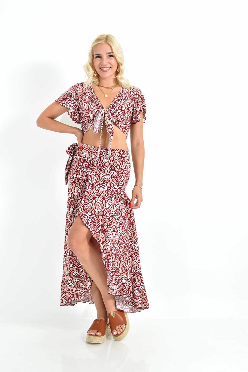 Τοπ με σχέδιο εμπριμέ Εκάι 26583 φωτογραφία