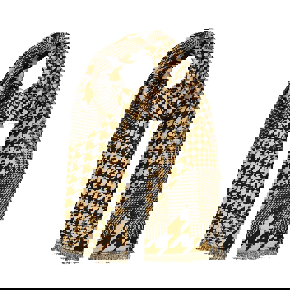 Κασκόλ με σχέδιο Μπεζ 23030