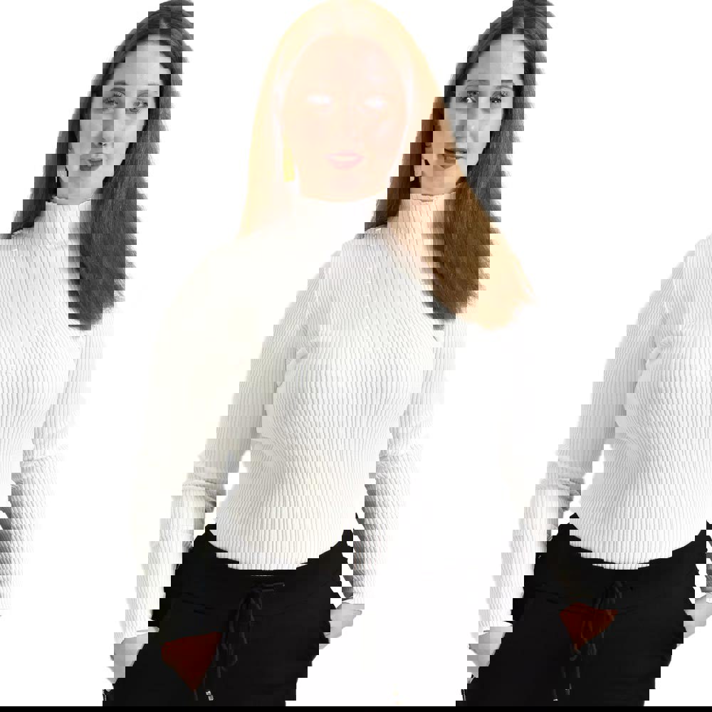 Γυναικείο Plus τοπ με σχέδιο Λευκό 22371