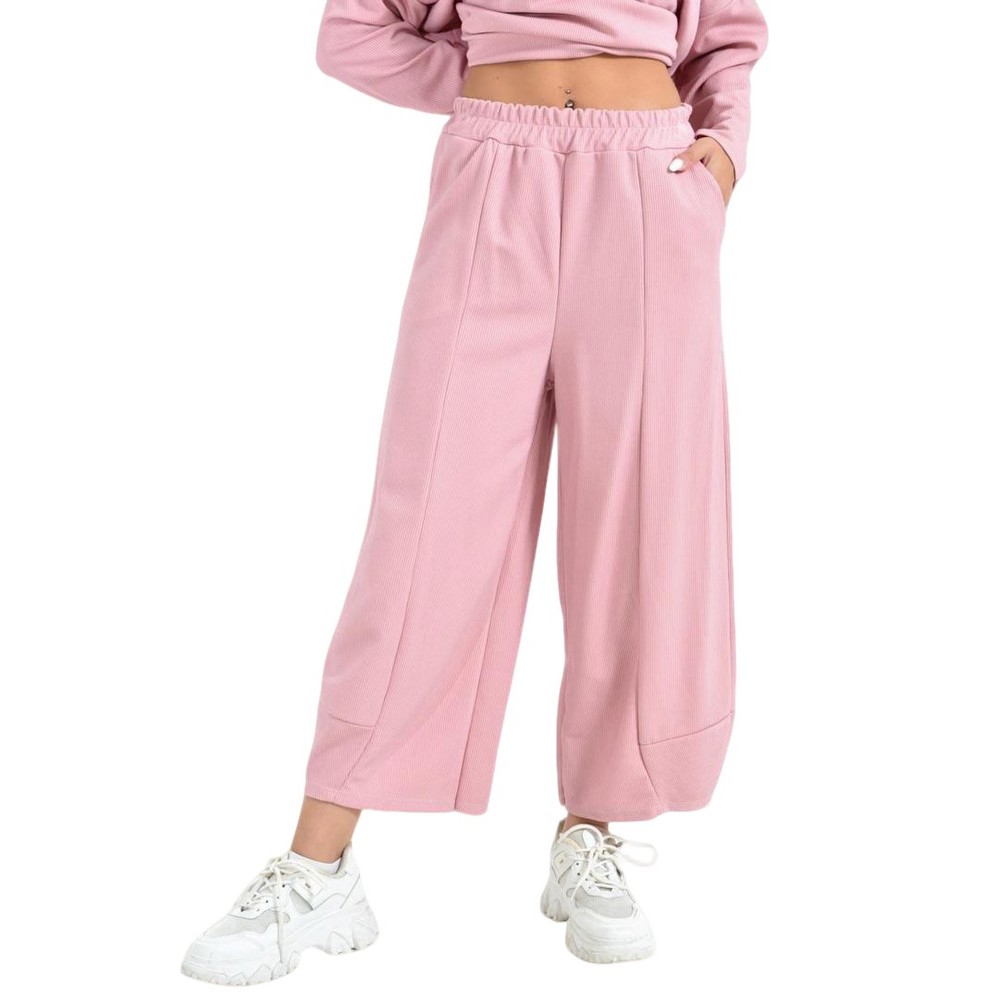 Γυναικείο Παντελόνι Τύπου Σαλβάρι Crop Σάπιο μήλο 27032