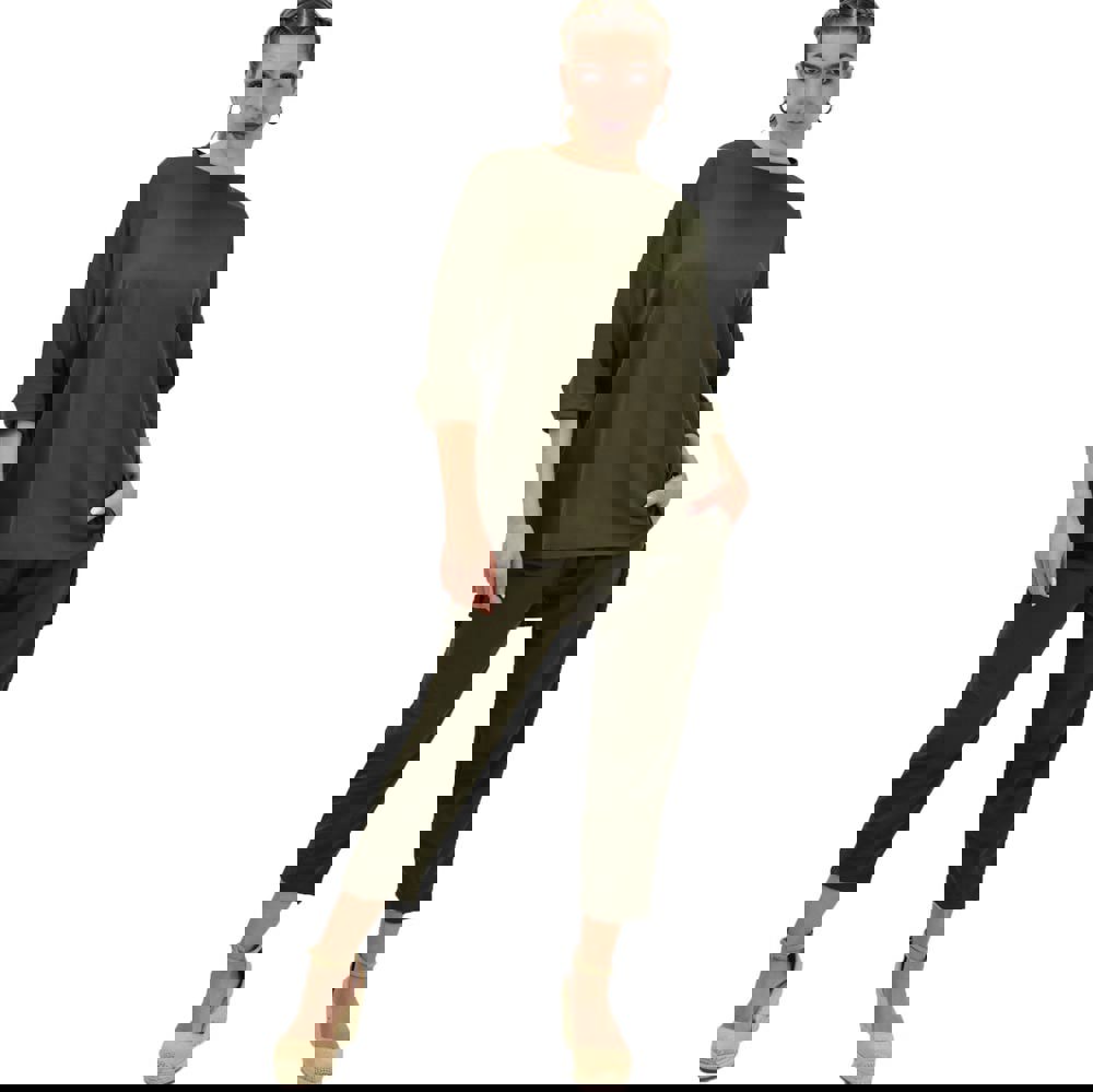 Γυναικείο σετ μονόχρωμο Κυπαρισσί 10189