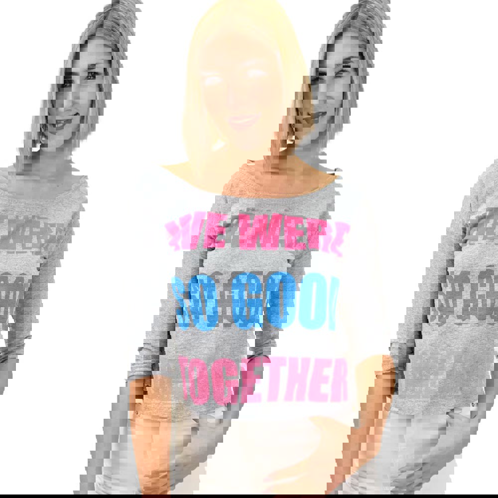 Γυναικείο ανοιξιάτικο φούτερ τοπ με στάμπα Γκρι 11070