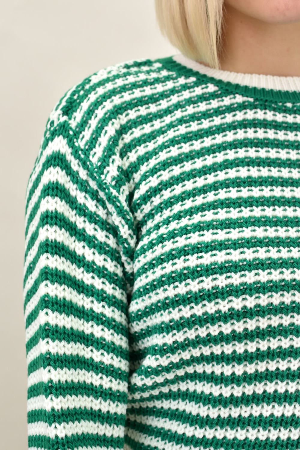 Γυναικεία μπλούζα strickpullover Πράσινο 18697 φωτογραφία