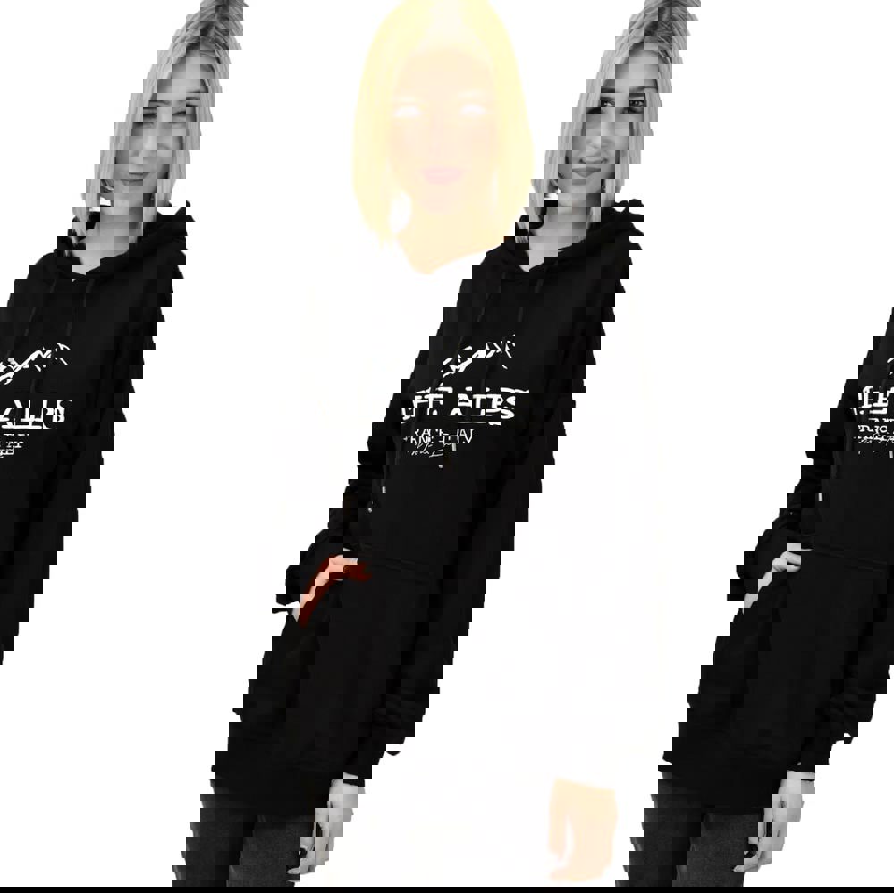 Γυναικείο φούτερ με κουκούλα "The Alps" Μαύρο 18706