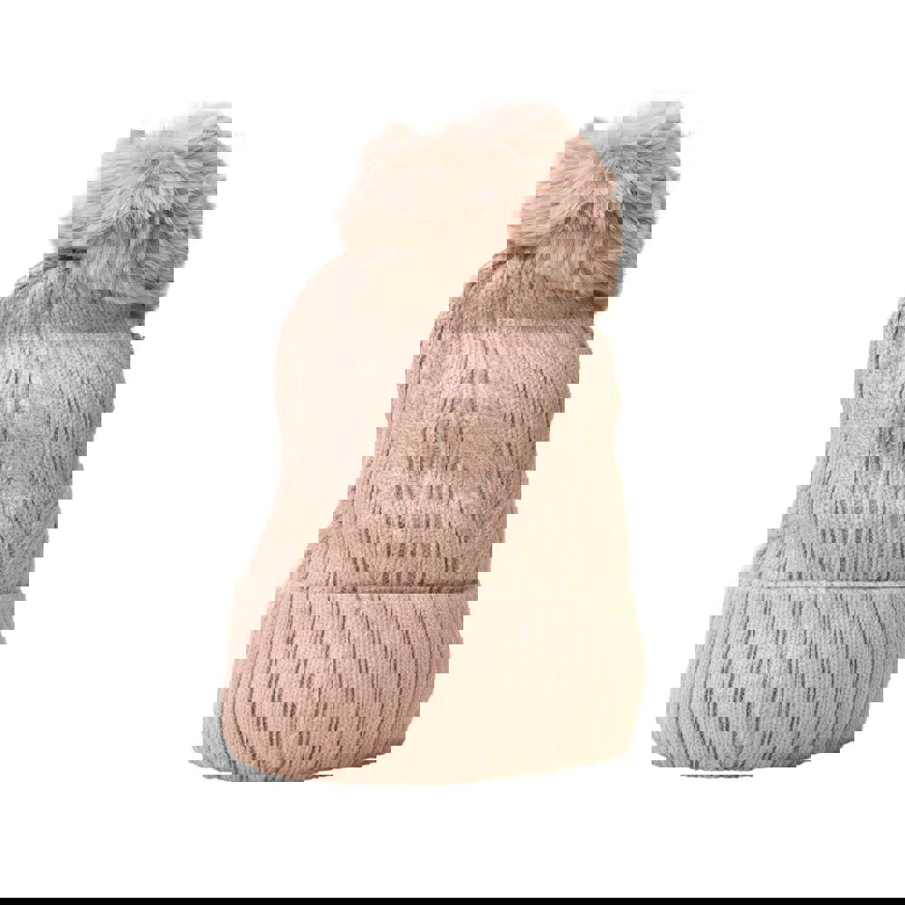 Γυναικείο σκουφί με φούντα και σχέδιο Σάπιο μήλο 22670