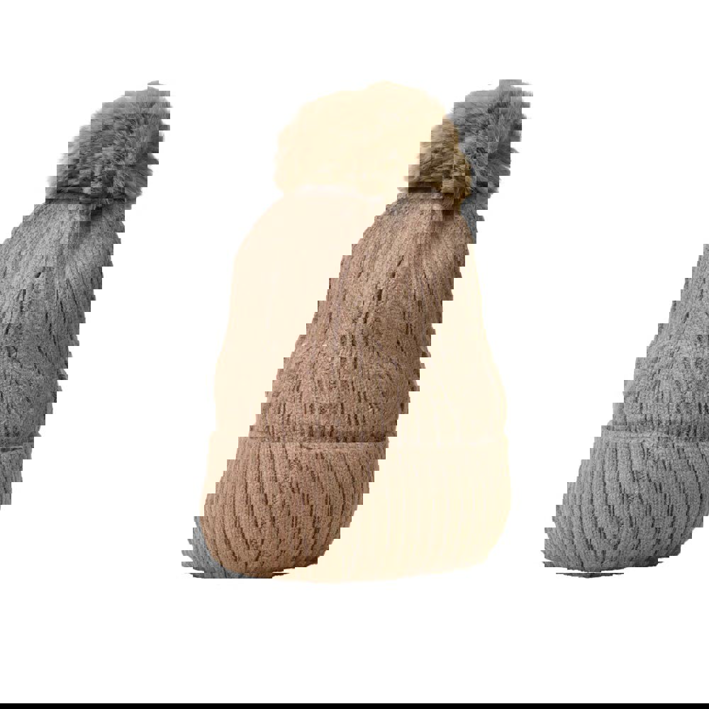 Γυναικείο σκουφί με φούντα και σχέδιο Πούρο 22683