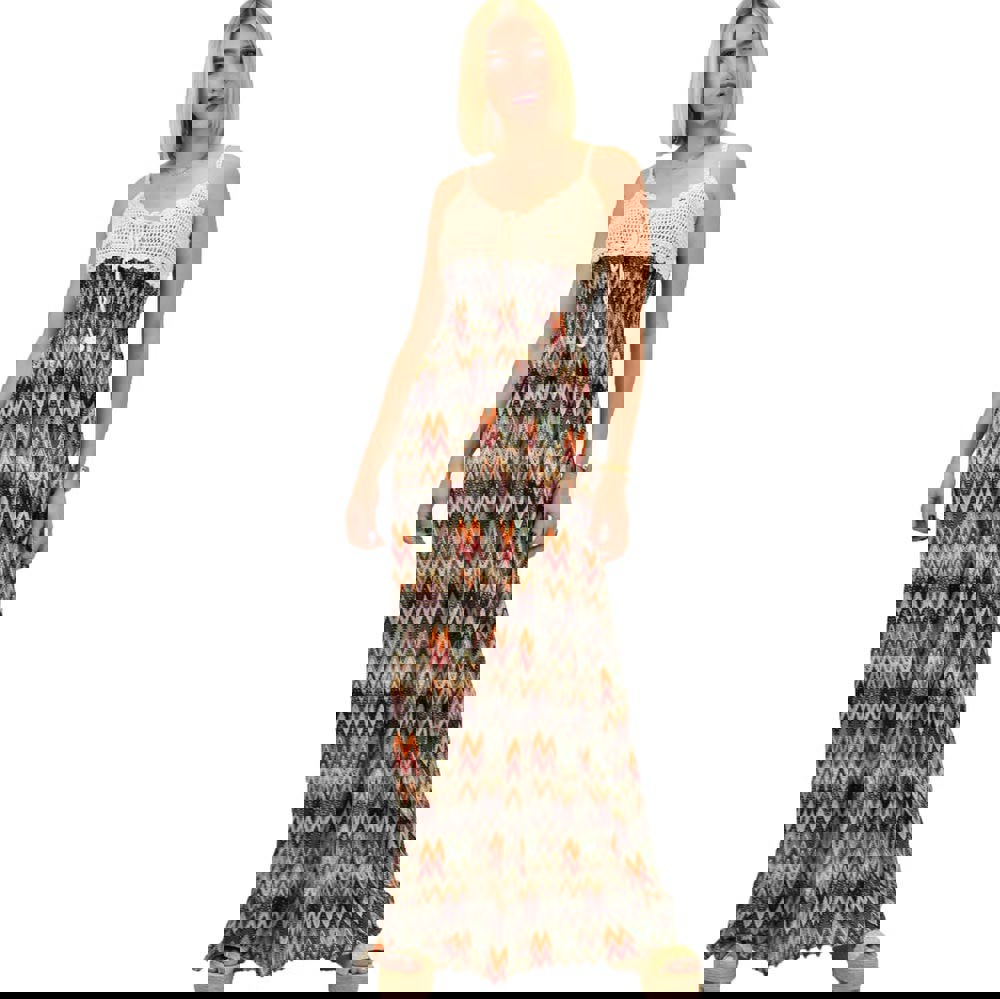 Γυναικείο φόρεμα με σχέδιο Μπορντώ 11608