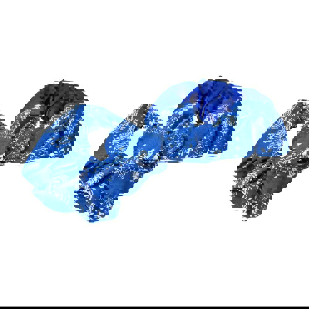 Αξεσουάρ μαλλιών Scrunchies 2 τμχ Μπλε Ρουά 23256