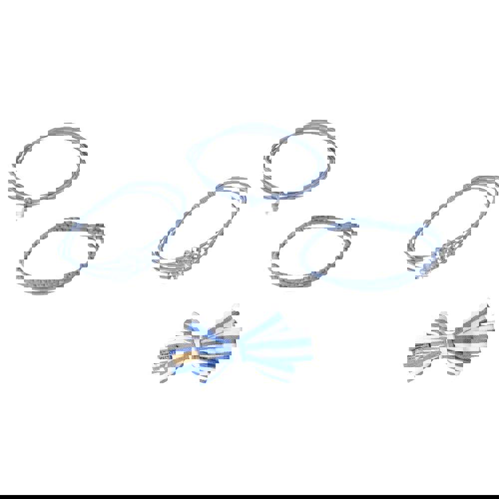 Αξεσουάρ μαλλιών 4 τμχ Μπλε 23274