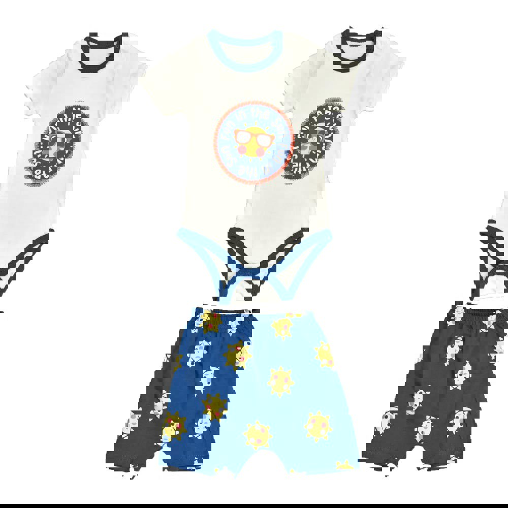 Βρεφικό σετ SUN FUN Μπλε 16319