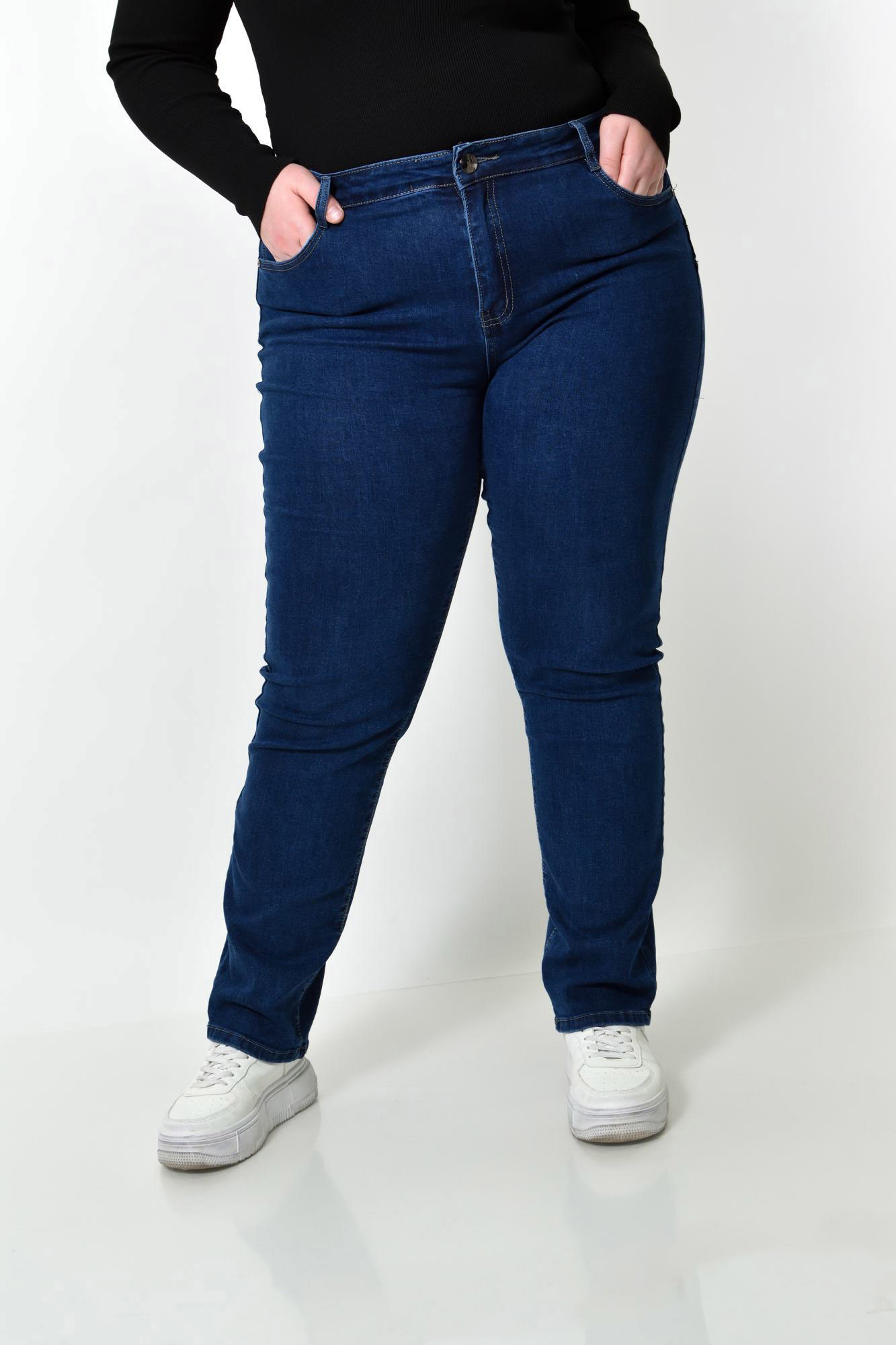 Γυναικείο Plus size τζιν παντελόνι Τζιν 22795