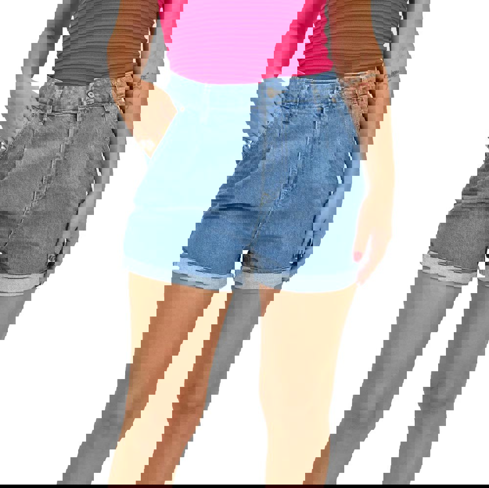 Γυναικείο τζιν πεντάτσεπο σορτσάκι Τζιν 11552